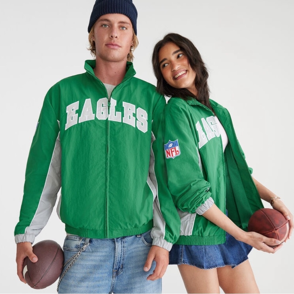 Philadelphia Eagles Full-Zip Track Jacket